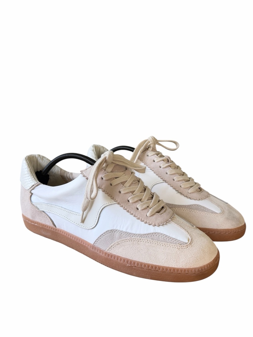 Dolce Vita Notice Suede Sneakers Ivory/Multi Colorway